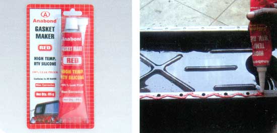 High Temp RTV Red Silicon Sealant