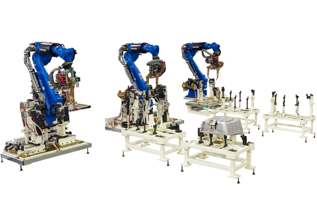 Robotic Spot Welding Line for Wheel Arch