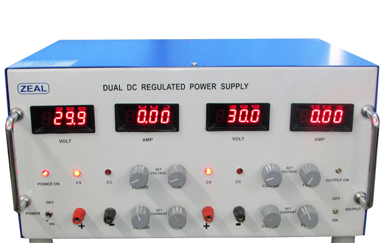 Dual DC Regulated Power Supply